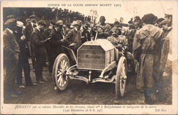 Course De La Coupe Gordon BENETT 1903 -Automobile - JENATZY Sur Sa Voiture Mercédès De 60 Ch, Classé 1er à Ballyshannon - Rally's