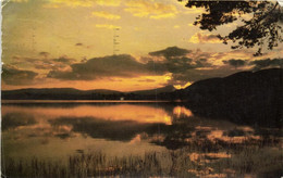 PORT OF MENTEITH - SUNSET OVER THE LAKE OF MENTEITH - Stirlingshire