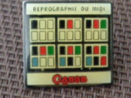 PIN'S CANON - REPROGRAPHIE DU MIDI - Photographie