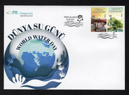 Turkey/Turquie 2021 - World Water Day - FDC - Excellent Quality ** - Superb*** - Cartas & Documentos