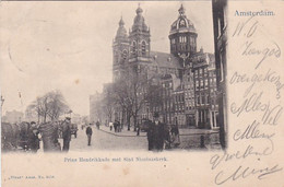 486918Amsterdam, Prins Hendrikkade Met Sint Nicolaaskerk. 1902. - Amsterdam