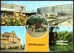 F8051 - TOP Weißwasser - Neubauten Großplatte Kaufhalle - Bild Und Heimat Reichenbach - Weisswasser (Oberlausitz)
