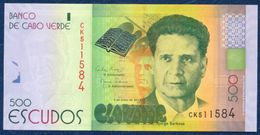 CAPE VERDE CABO VERDE 500 ESCUDOS P-72 2014 UNC - Cap Verde