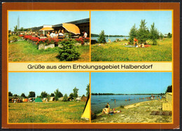 F8067 - TOP Halbendorf - Gaststätte Campingplatz - Bild Und Heimat Reichenbach - Weisswasser (Oberlausitz)