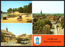 F8073 - TOP Bad Liebenwerda - Ikarus Omnibus - Bild Und Heimat Reichenbach - Bad Liebenwerda