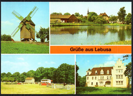 F8079 - TOP Lebusa Windmühle Reitplatz Schloß - Bild Und Heimat Reichenbach - Herzberg