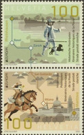 Europa CEPT 2020 SWITZERLAND Ancient Postal Routes - Fine Set MNH - Neufs