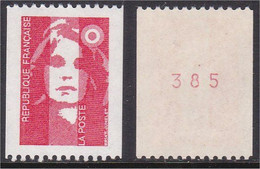 Marianne Du Bicentenaire - 1993 - TVP Rouge - Roulette N° Rouge - Y & T N° 2819 A - Coil Stamps