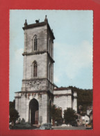 CPSM Grand Format -    Baume Les Dames  -(25. Doubs )  -  L'Eglise St Martin - Baume Les Dames