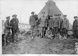 SOLDATS  ETRANGERS WW1 PHOTO ORIGINALE 18 X 13 CM - War, Military