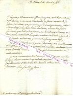 1756 LETTRE De Metz Sign. Pour Mr Drolenvaux Verreries Royales De St Quirin Moselle  VOIR HISTORIQUE - ... - 1799