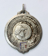 Belle Médaille Récompense De Lawn Tennis "Championnat De France De Tennis Féminin 1965 - Colombes" - Bekleidung, Souvenirs Und Sonstige