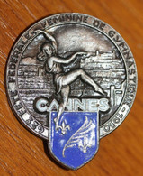 Belle Broche "62e Fête Fédérale Feminine De Gymnastique 1950 / Cannes" Côte D'Azur - Gimnasia