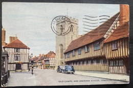 Stamped In Gloucester Gild Chaper And Grammar School/ Old Cars - Gloucester