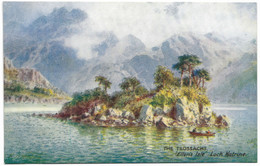 The Trossachs Ellens Isle Loch Katrine By H B Wimbush - Tuck's Oilette - Unused C1936 - Wimbush