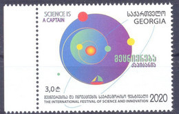 2021. Georgia.  International Festival Of Science And Innovation, 1v, Mint/**. - Georgia