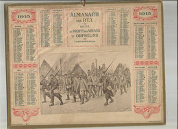 ALMANACH DES P.T.T. EDITE AU PROFIT DES VEUVES ET ORPHELINS DE L ADMINISTRATION ; 1915 , PRISONNIERS DE GUERRE - Big : 1901-20