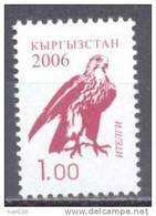 2006. Kyrgyzstan, Definitive, Falcon, 1.00, 1v, Mint** - Kirghizistan