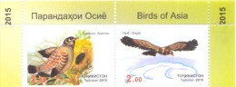 2015. Tajikistan, Birds Of Asia, 2v Perforated, Mint/** - Tayikistán