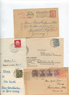 3806) 10 Belege Gesamtdeutschland - Briefe U. Dokumente