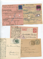 3573) 10 Belege Gesamtdeutschland - Briefe U. Dokumente