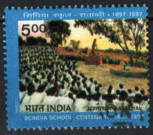 INDIA - 1997 - Scindia School, Cent  - USATO - Used Stamps