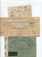 8635) 10 Belege Gesamtdeutschland - Briefe U. Dokumente