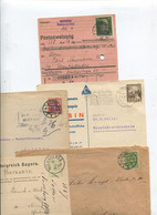 8660) 10 Belege Gesamtdeutschland - Briefe U. Dokumente