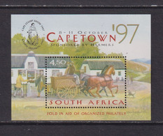 SOUTH AFRICA - 1997 Cape Town Miniature Sheet Never Hinged Mint - Unused Stamps