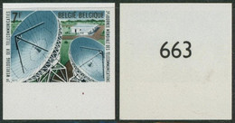 Non Dentelé (1971) - N°1580 3e Journée Mondiale De Télécommunication - Other & Unclassified