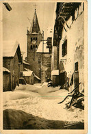 Montgenèvre * Rue Et église Du Village En Hiver - Other & Unclassified