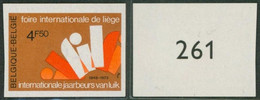 Non Dentelé (1973) - N°1672 Foire De Liège - Otros & Sin Clasificación