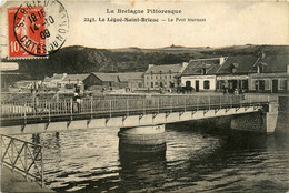 St Brieuc * Le Légué * Vue Sur Le Pont Tournant * Café De La Marine BEAUVY - Saint-Brieuc