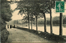 Morlaix * Le Chemin Du Bas De La Rivière * Le Château Et Le Pont - Morlaix