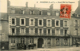 Fougères * Façade Grand Hôtel Des Voyageurs * Attelage - Fougeres