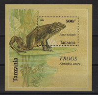 Tanzanie - BF N°287 - Faune - Grenouille - Cote 3.50€ - ** Neufs Sans Charniere - Tanzanie (1964-...)