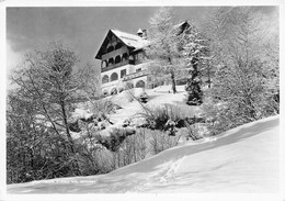 Flims Kurhaus Fidaz Im Winter  (10 X 15 Cm) - Flims