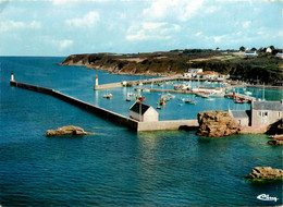 Ile De Groix * Vue Aérienne Sur Port Tudy * La Jetée Et Le Phare - Groix