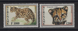 Surinam - PA N°106 + 107 - Faune - Mammiferes - Cote 17.50€ - * Neufs Avec Trace De Charniere - Suriname