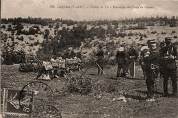 Caylus * Le Champ De Tir * Exécution Des Feux De Guerre * Camp Militaire * Militaria - Caylus