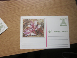 Dopisnica Flowers Jugoslavija - Cartas & Documentos