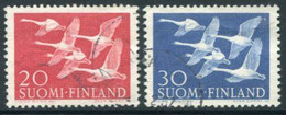 FINLAND 1956 Nordic Countries Set Used.  Michel 465-66 - Usati