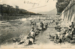 Nice * Les Lavandières Du Paillon * Lavoir Laveuses - Autres & Non Classés