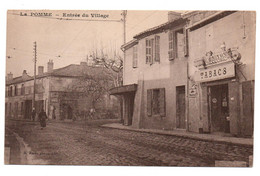 MARSEILLE / LA POMME(13) - RARE - ENTREE DU VILLAGE - TABACS / TABAC / DROGUERIE / BAR DURAND (ETAT) - EDITEUR A. TARDY - Les Caillols, La Valentine