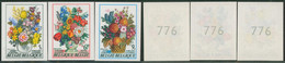 Non Dentelé (1980) - N°1966/68 Floralies Gantoises VI - Other & Unclassified