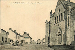 St Herblain * La Place De L'église De La Commune * Débitant - Saint Herblain