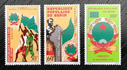Lot De 3 Timbres Neufs** Bénin 1976 - Benin – Dahomey (1960-...)