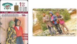 Carte à Puce - Jordanie - Alo - Give Us Our Childhood - Jordania