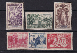 Nouvelle Calédonie N°166/171 - Neuf * Avec Charnière - TB - Unused Stamps