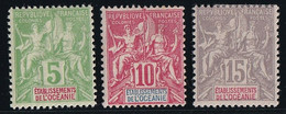 Océanie N°14/16 - Neuf * Avec Charnière - TB - Unused Stamps
